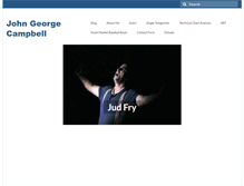 Tablet Screenshot of johngeorgecampbell.com